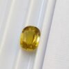 yellow sphene oval cut 1.20 carats