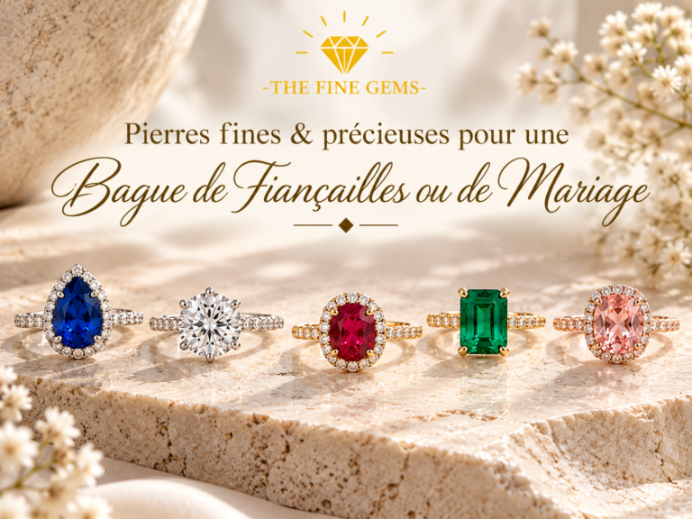 Pierres fines et précieuses pour bague de fiançailles ou de mariage – The Fine Gems