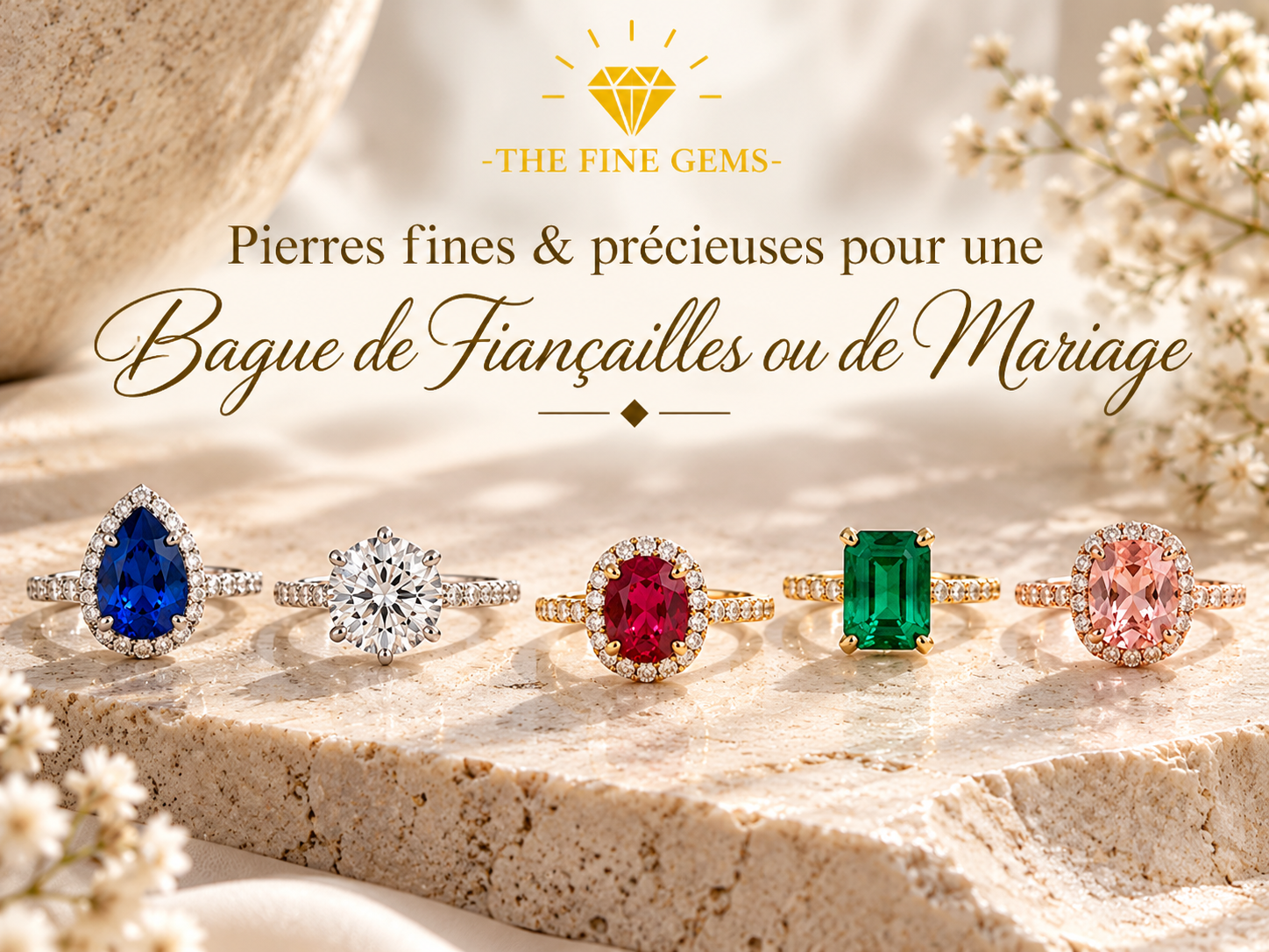 Pierres fines et précieuses pour bague de fiançailles ou de mariage – The Fine Gems