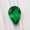 lab emerald green pear cut 3.34 carats