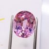 pink lab saphir oval cut 11.62 carats