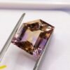 Amétrine purple-yellow fancy cut 6.21 carats