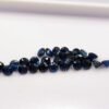 lot 30 saphirs blue round cut 3.17 carats