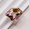 Amétrine purple-yellow fancy cut 6.21 carats
