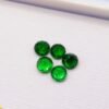 Lot 6 granats tsavorites vert intense