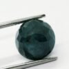 Saphirine blue round cut 11.36 carats