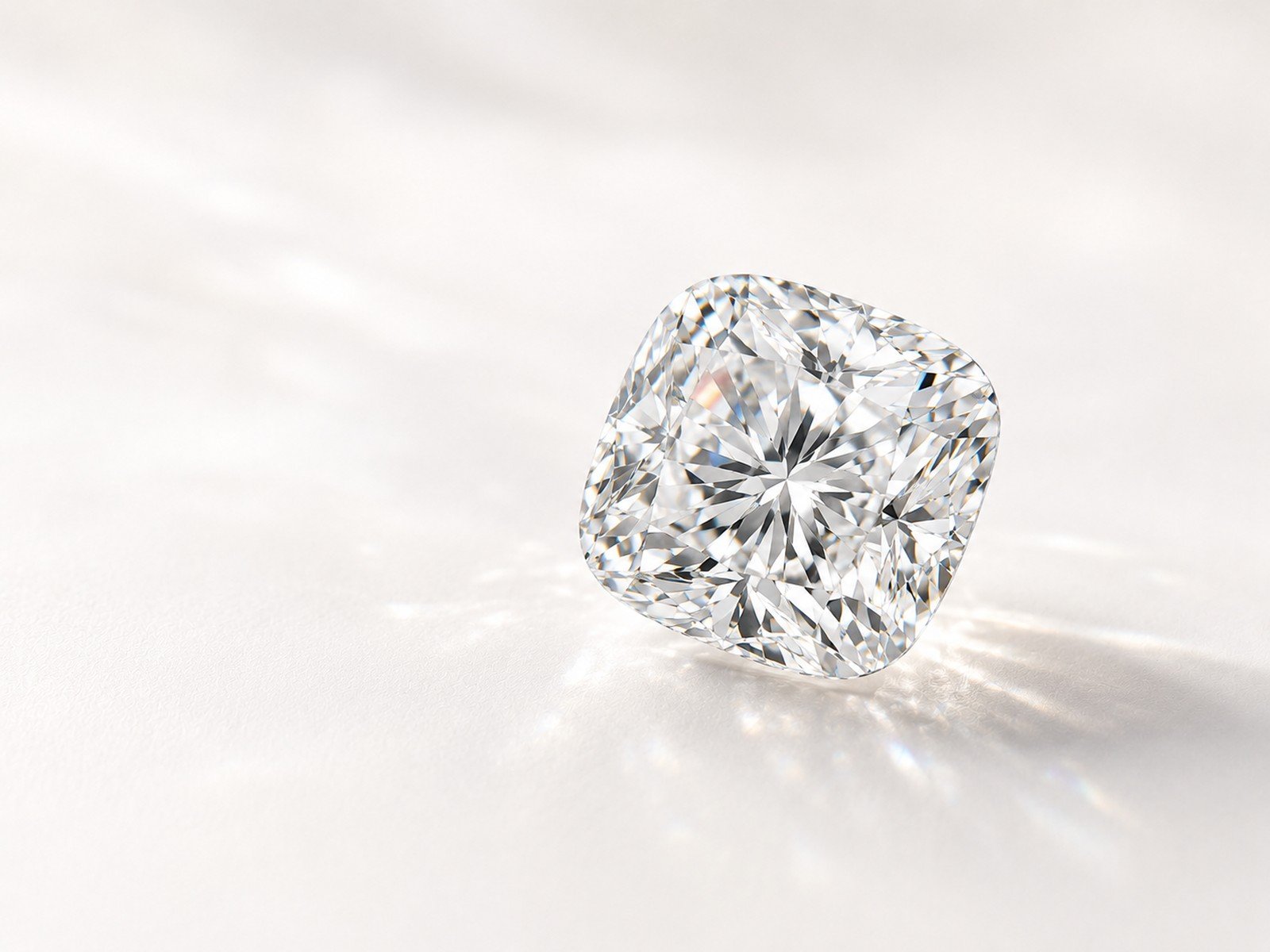 Diamant naturel taille coussin – Le Diamant, la pierre de l'éternité - The Fine Gems