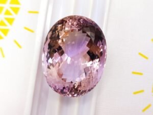 ametrine gemstone certified
