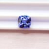 tanzanite gemstone cushion cut