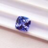 tanzanite gemstone cushion cut