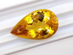 golden beryl heliodor gemstone certified