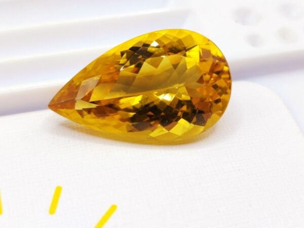 golden beryl heliodor gemstone certified