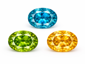 Apatite gemstone oval cut - The Fine Gems