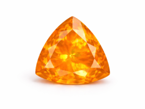 Natural Fire Opal trillon cut - The Fine Gems