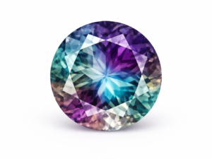 Fluorite round cut - The Fine Gems
