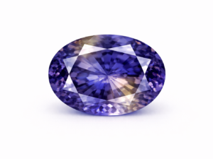 natural iolite pleochroic - oval cut - The Fine Gems