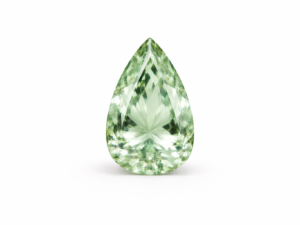 Prasiolite Taille poire - Quartz vert naturel - amethyste verte - The Fine Gems