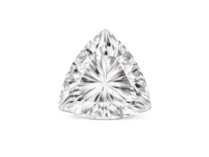 White Quartz gemstone - trillon cut - The Fine Gems