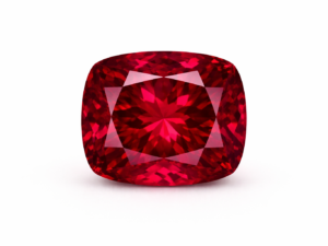 Rubis naturel taille coussin , sang de pigeon Birman - The Fine Gems