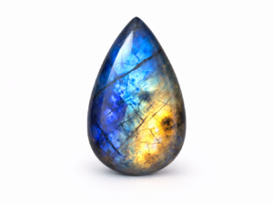 Natural Labradorite gemstone cabochon cut - The Fine Gems