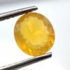 Opale de feu 1.44 carats - The Fine Gems - taille ovale - opale naturelle mexique - pierre fine orange