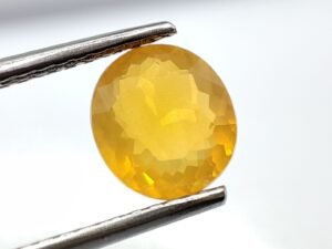 Opale de feu 1.44 carats - The Fine Gems Opale de feu 1.44 carats - The Fine Gems - taille ovale - opale naturelle mexique - pierre fine orange