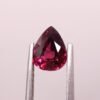 Rhodolite Garnet 1.69 Carat - The Fine Gems - Pear cut - natural pink cherry gemstone