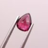 Rhodolite Garnet 1.69 Carat - The Fine Gems - Pear cut - natural pink cherry gemstone
