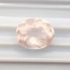 Quartz rose naturel taille ovale , pierre fine pour bijoux et collection - The Fine Gems