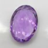 Natural Amethyst oval cut from brazil - violet gemstone for jewellry and collection
