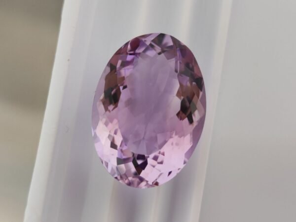 Natural Amethyst oval cut from brazil - violet gemstone for jewellry and collection