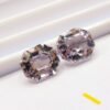 paire améthyste 3.79 carats - The Fine Gems - couleur violet lavande claire - pierre fine pour joaillerie et collection - taille précise