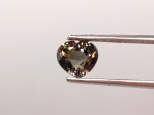 Tourmaline multicolore 1.76 Carats - The Fine Gems Tourmaline multicolore 1.76 Carats - The Fine Gems - taille cœur à facettes