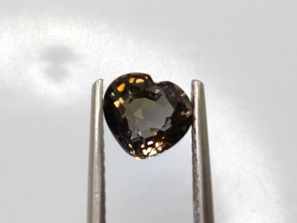 Tourmaline multicolore 1.76 Carats - The Fine Gems - taille cœur à facettes