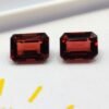 Grenat 3.24 Carats TFG Grenat 3.24 Carats TFG - paire de pierre fine naturelle rouge