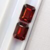 Grenat 3.24 Carats TFG Grenat 3.24 Carats TFG - paire de pierre fine naturelle rouge