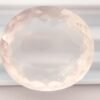 Quartz Rose naturel 41.61 Carats - taille ovale à facettes - brésil - Pierre fine rose pour bijou et collection