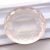 Quartz Rose naturel 41.61 Carats - taille ovale à facettes - brésil - Pierre fine rose pour bijou et collection