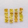 Yellow sapphire 2.21 Carats , The Fine Gems Yellow sapphire 2.21 Carats , The Fine Gems, princess cut , Ceylan natural sapphire - precious stones