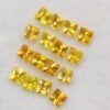 Yellow sapphire 2.21 Carats , The Fine Gems Yellow sapphire 2.21 Carats , The Fine Gems, princess cut , Ceylan natural sapphire - precious stones