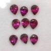Rhodolite Garnet 3.52 Carats - The Fine Gems, Pear cut , natural gemstone from Tanzania - perfect color