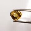 Yellow Natural Zircon 2.22 Carats - The Fine Gems, pear cut, natural yellow precious gemstone