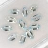 Aquamarin 6.20 Carats - The Fine Gems - Marquise cut - light blue Gemstones - Brazil