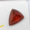 Hessonite 10.65 ct - The Fine Gems, natural orange red garnet , trillon cut