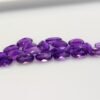 Amethyst 4.12 Carats The Fine Gems - 20 natural purple gemstones - oval cut