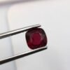 Rhodolite Garnet 2.22 Carats - The Fine Gems - Cushion cut - natural pink red gemstone from tanzania