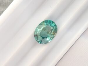 Blue Zircon 2.68 Carats - natural blue gemstone, oval cut