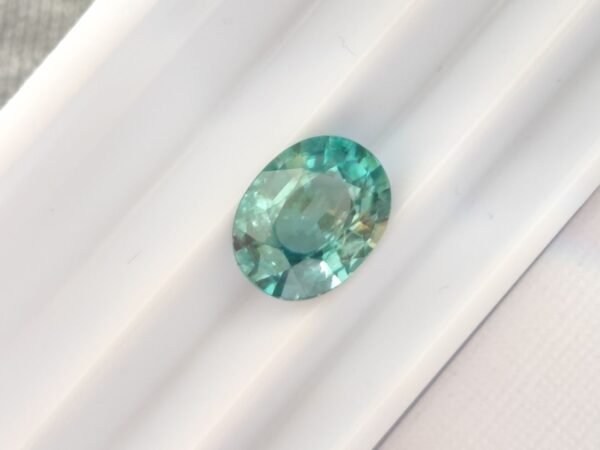 Blue Zircon 2.68 Carats - natural blue gemstone, oval cut