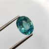 Blue Zircon 2.68 Carats - natural blue gemstone, oval cut