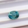 Blue Zircon 2.68 Carats - natural blue gemstone, oval cut